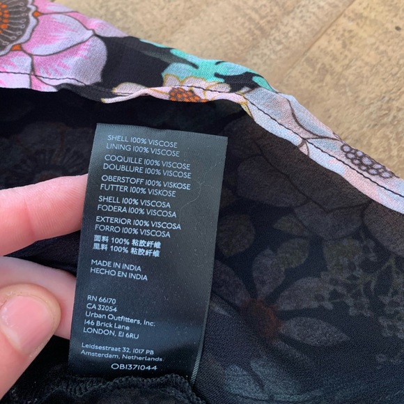 Anthropologie Maeve Floral Pink Blouse Top Women’s S NWT - Picture 9 of 9